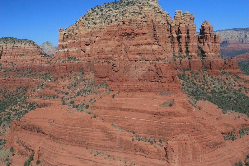 Red Rock Formations — Dramatic, Afternoon, Photograph, Mountain