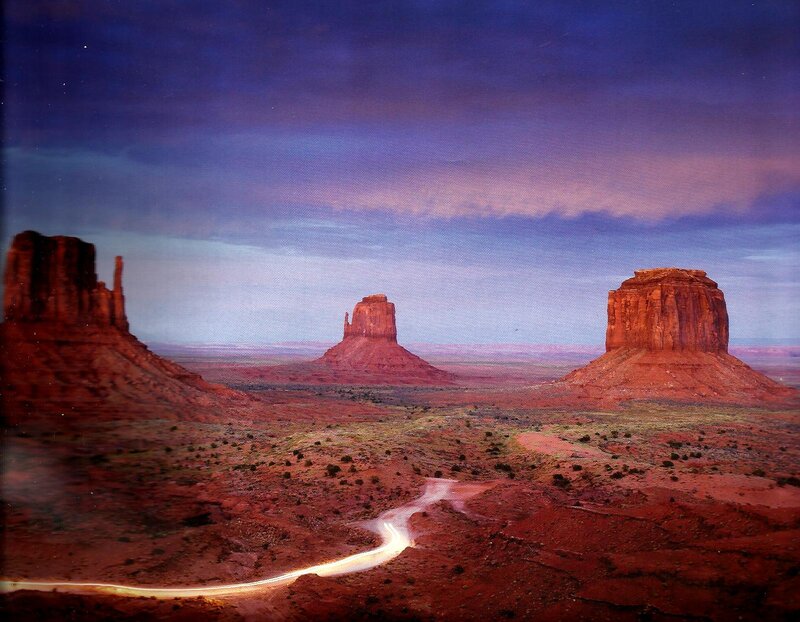 Red Rock Formations — Dramatic, Sunset, Photograph, Desert, Sky