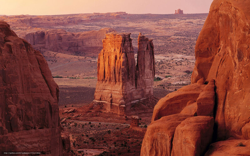 Red Rock Formations — Dramatic, Sunset, Photograph, Desert