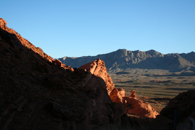 Red Rock Formations — Dramatic, Sunset, Photograph, Mountains, Desert