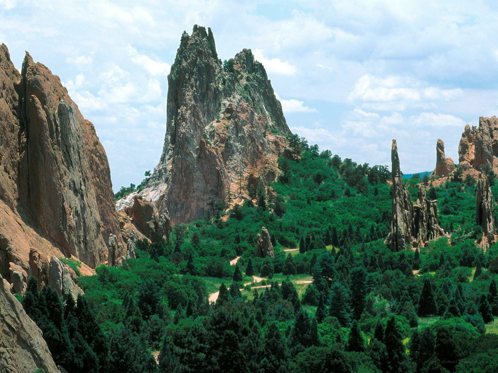 Red Rock formations in Colorado