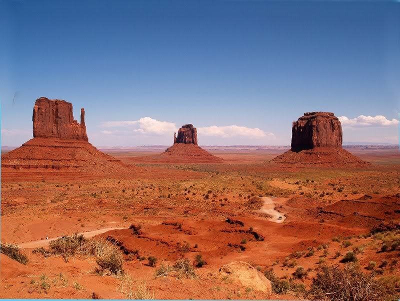 Red Rock Formations — Serene, Afternoon, Photograph, Desert, Sky