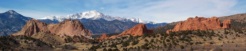 Red Rock Formations — Serene, Winter, Photograph, Mountains