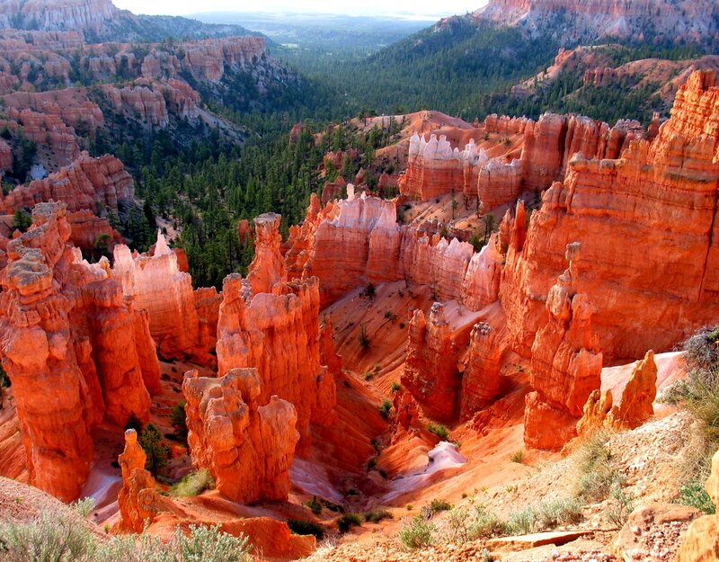 Red Rock Hoodoos — Dramatic, Afternoon