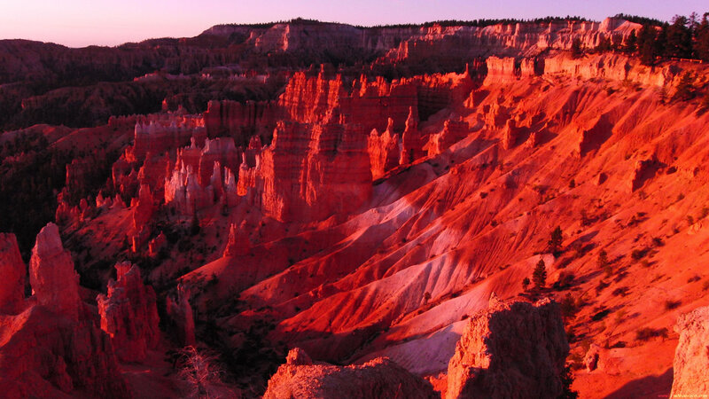 Red Rock Hoodoos — Dramatic, Sunset, Photograph