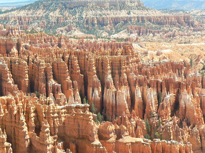 Red Rock Hoodoos — Orange, Arid, Afternoon, Photograph, Canyon