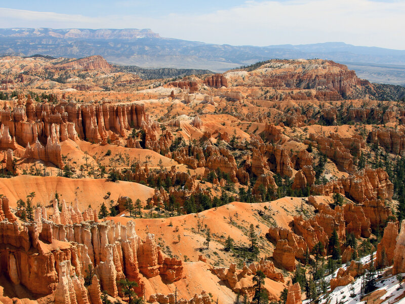 Red Rock Hoodoos — Orange, Arid, Afternoon