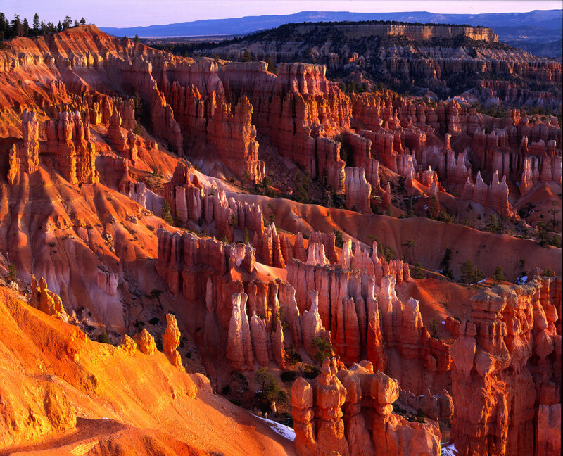 Red Rock Hoodoos — Orange, Dramatic, Sunset, Photograph, Canyon
