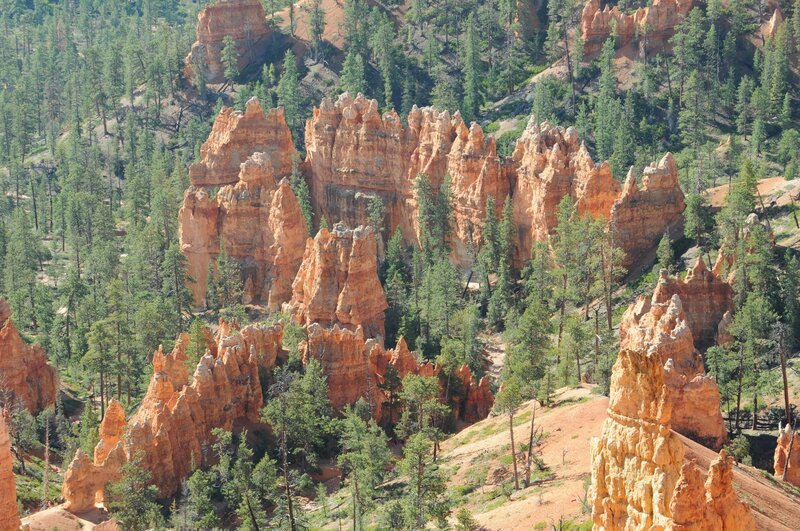 Red Rock Hoodoos — Orange, Natural