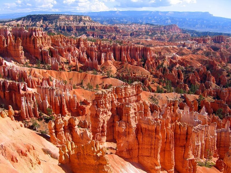 Red Rock Hoodoos — Orange