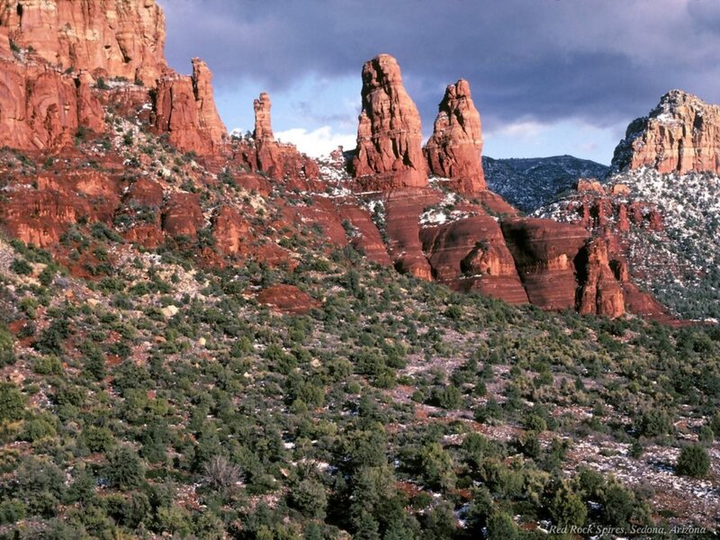 Red Rock Spires in Sedona