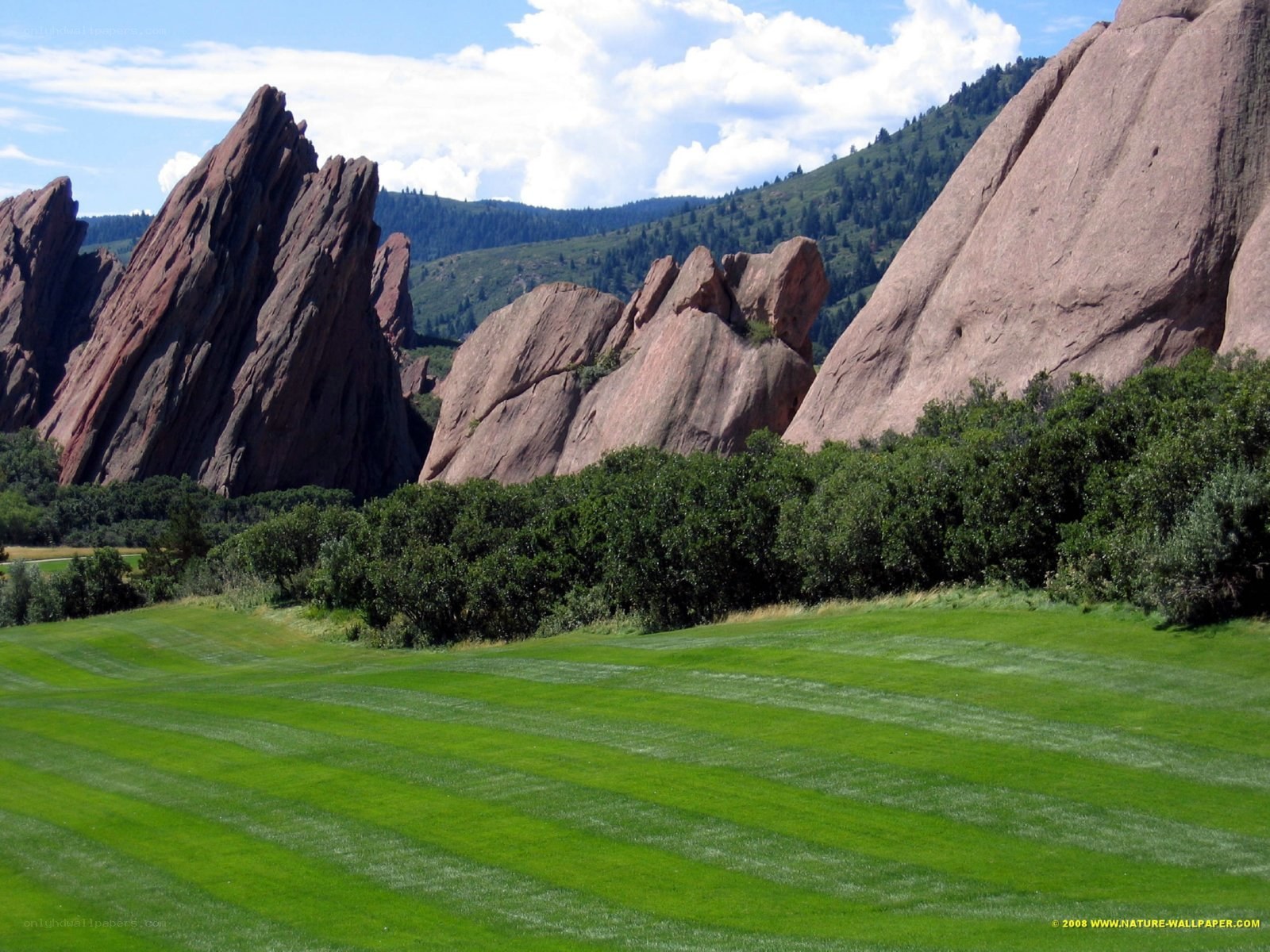 Red Rocks Amphitheatre landscape