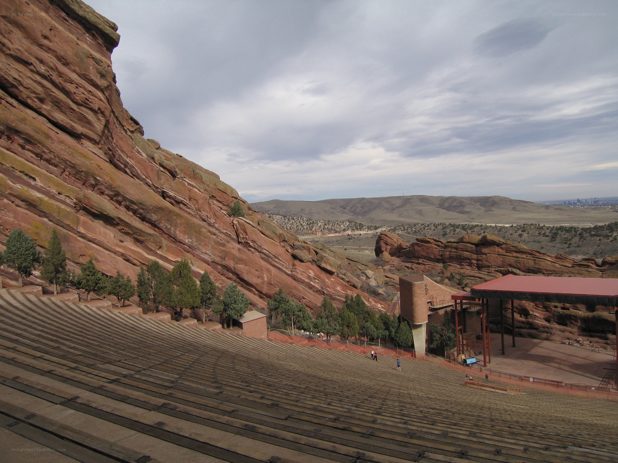 Red Rocks Amphitheatre view