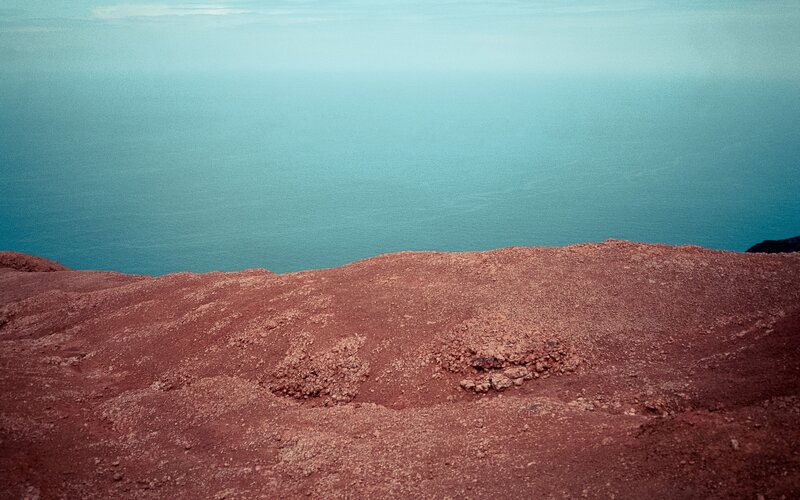 Red Rocky Terrain