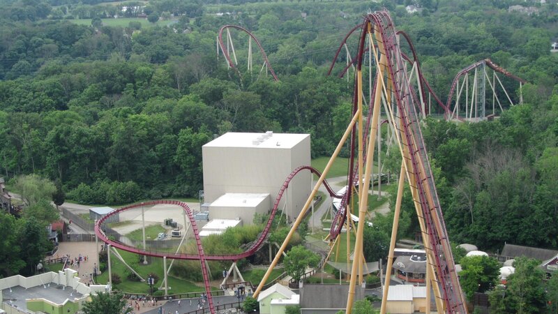 Red Roller Coaster