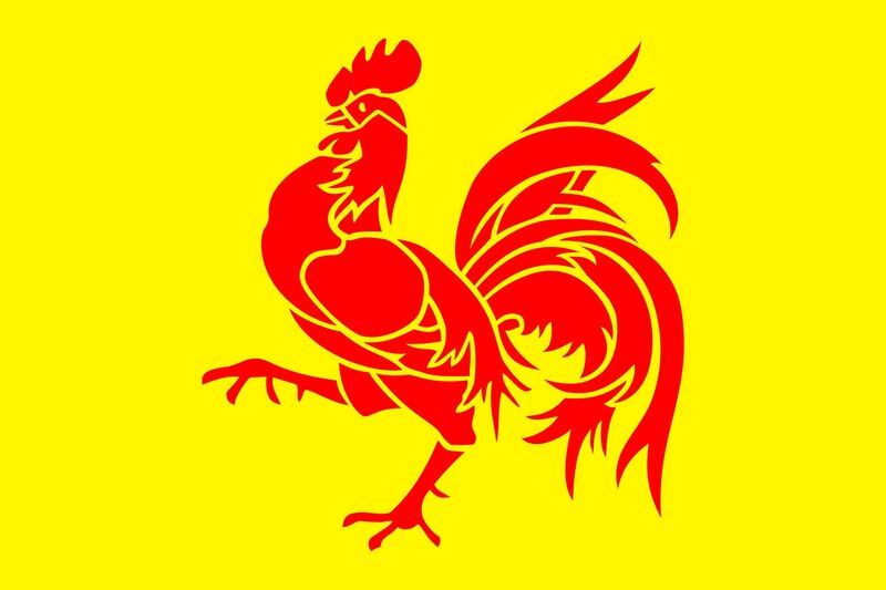 Red Rooster Silhouette