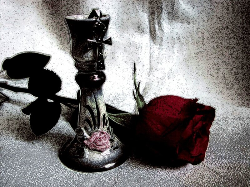 Red Rose and Chalice
