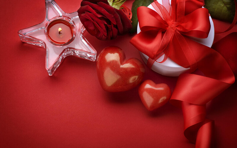 Red Rose and Heart Gifts
