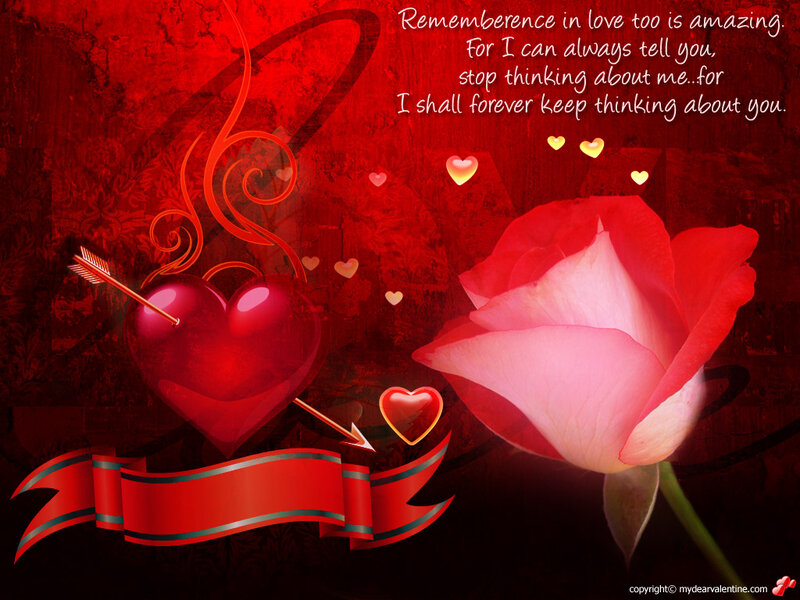 Red Rose and Heart — Romantic, Digital Art, Arrow