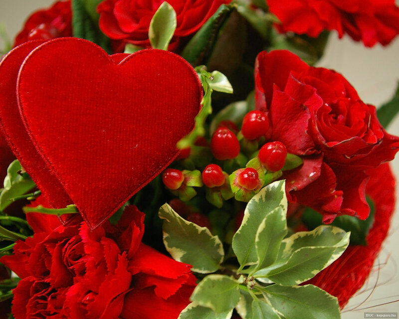 Red Rose Bouquet — Romantic, Photograph