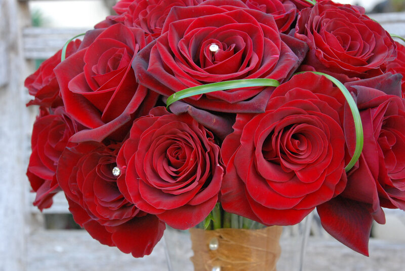 Red Rose Bouquet — Romantic