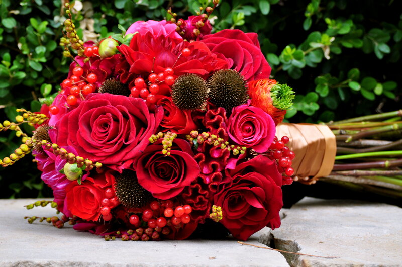Red Rose Bouquet — Vibrant