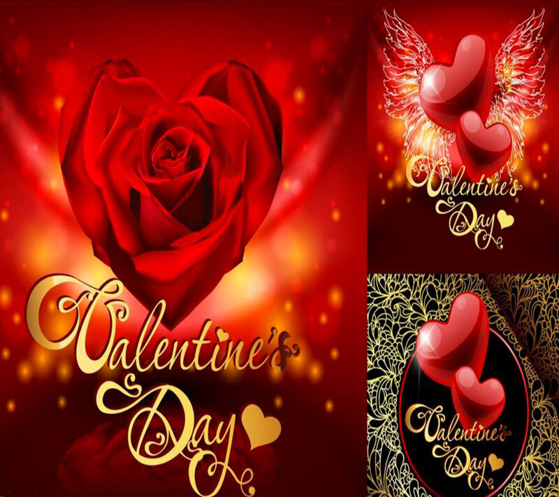 Red Rose Heart — Romantic, Digital Art, Hearts