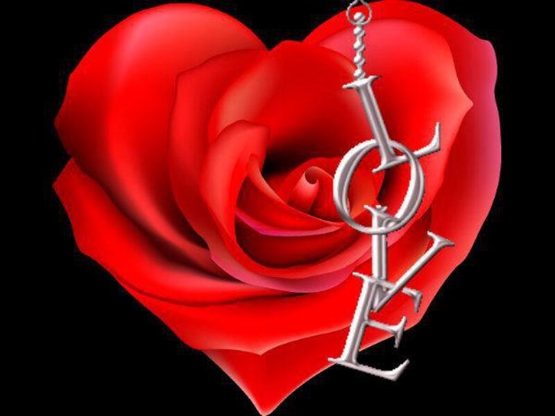 Red Rose Heart