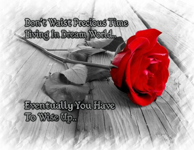 Red Rose on Wood — Reflective