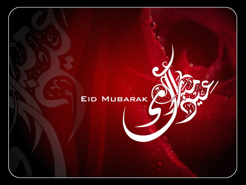 Red Rose with Calligraphy