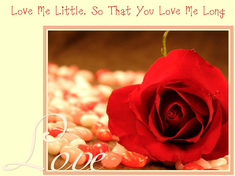 Red Rose with Candies