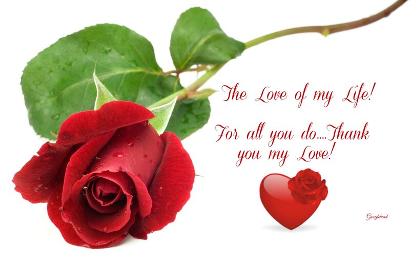Red Rose with Heart — Romantic, Photograph, Leaves