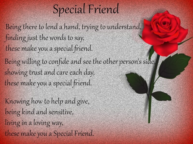 Red Rose with Text — Sentimental, Digital Art, Leaves
