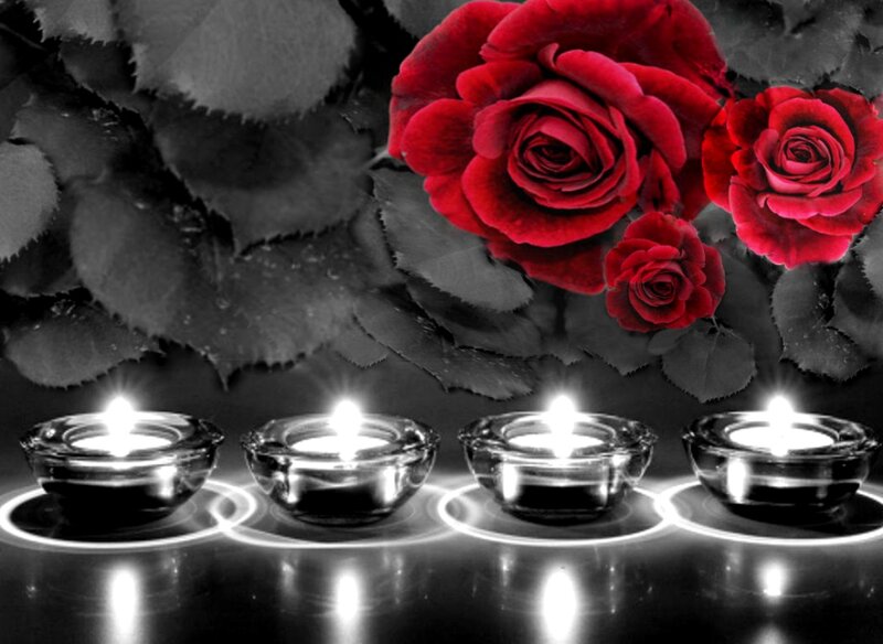 Red Roses and Candles — Serene