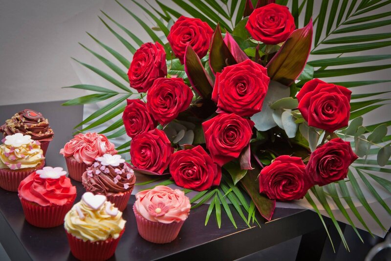 Red Roses and Cupcakes