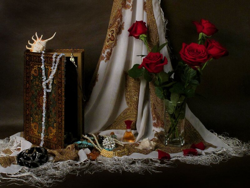 Red Roses and Jewelry