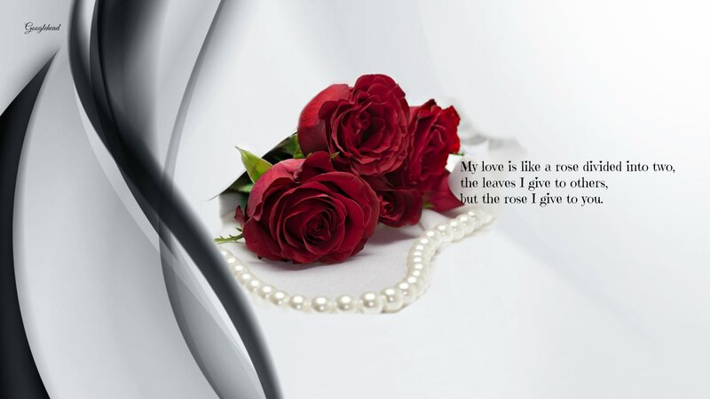 Red Roses and Pearls — Romantic, Photograph