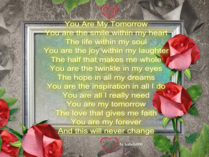 Red Roses and Poem
