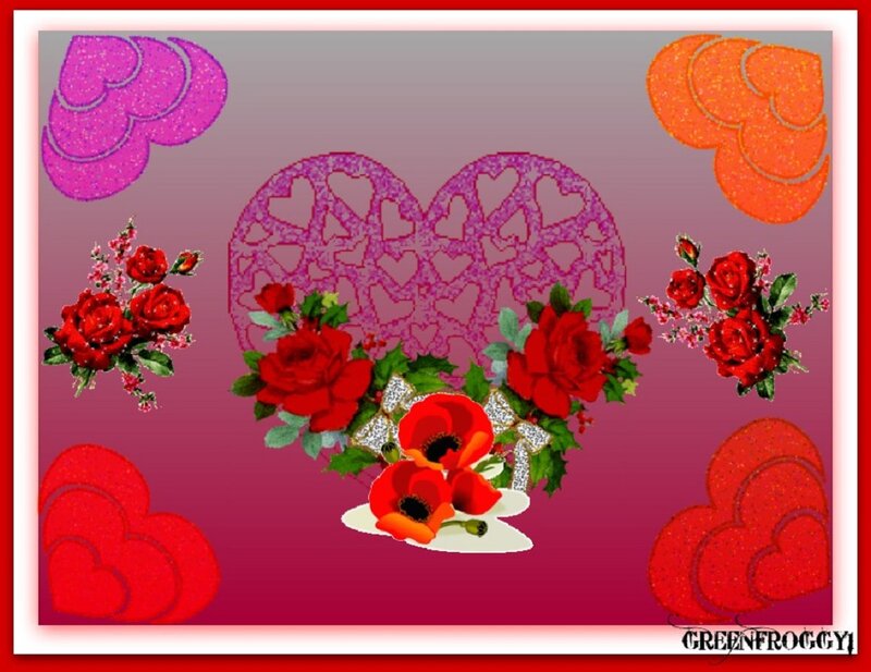 Red Roses and Poppies — Romantic