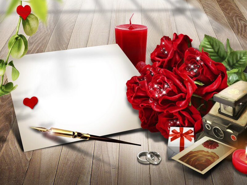 Red Roses and Rings — Romantic