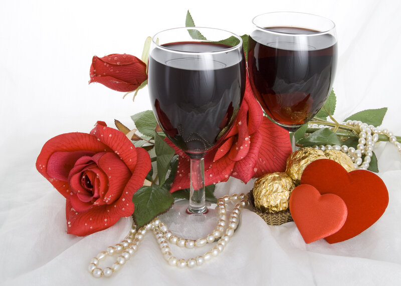 Red Roses and Wine — Romantic