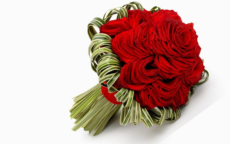 Red Roses Bouquet — Calm