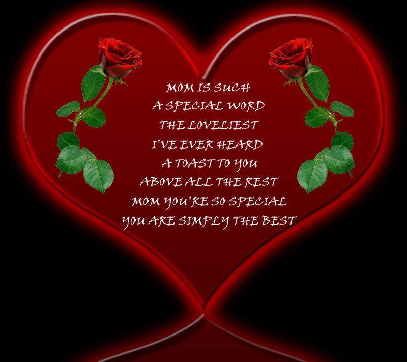 Red Roses in Heart