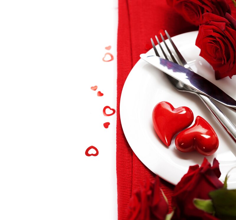 Red Roses on Table — Romantic