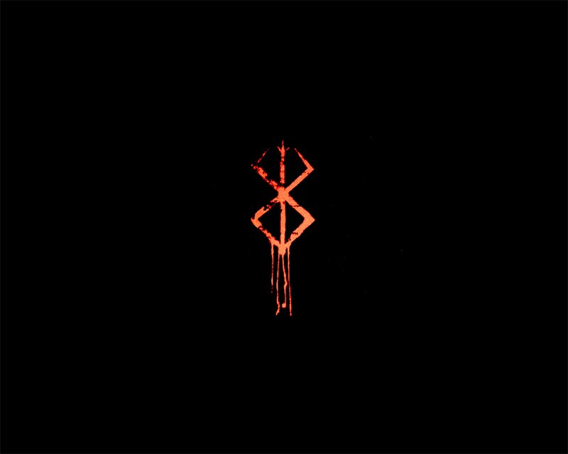 Red Rune Symbol