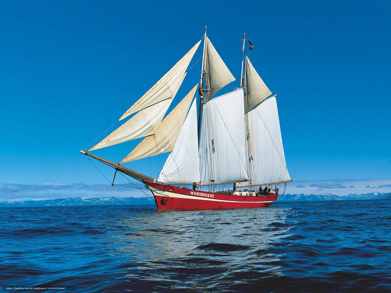 Red Sailing Ship