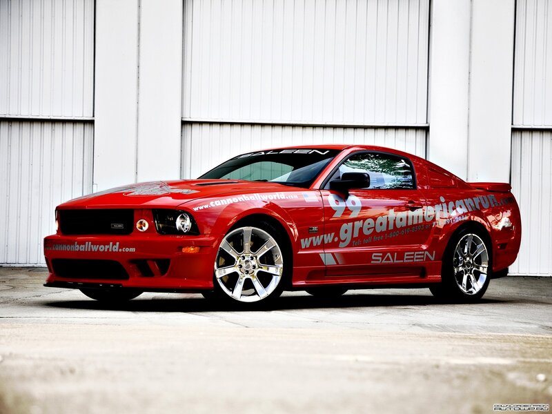 Red Saleen Mustang
