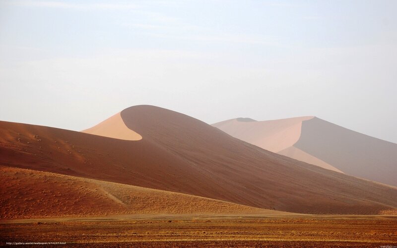 Red Sand Dunes — Brown