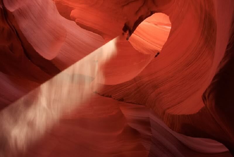 Red Sandstone Canyon — Dramatic, Afternoon, Photograph