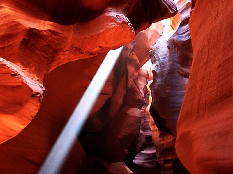 Red Sandstone Canyon — Dramatic, Afternoon